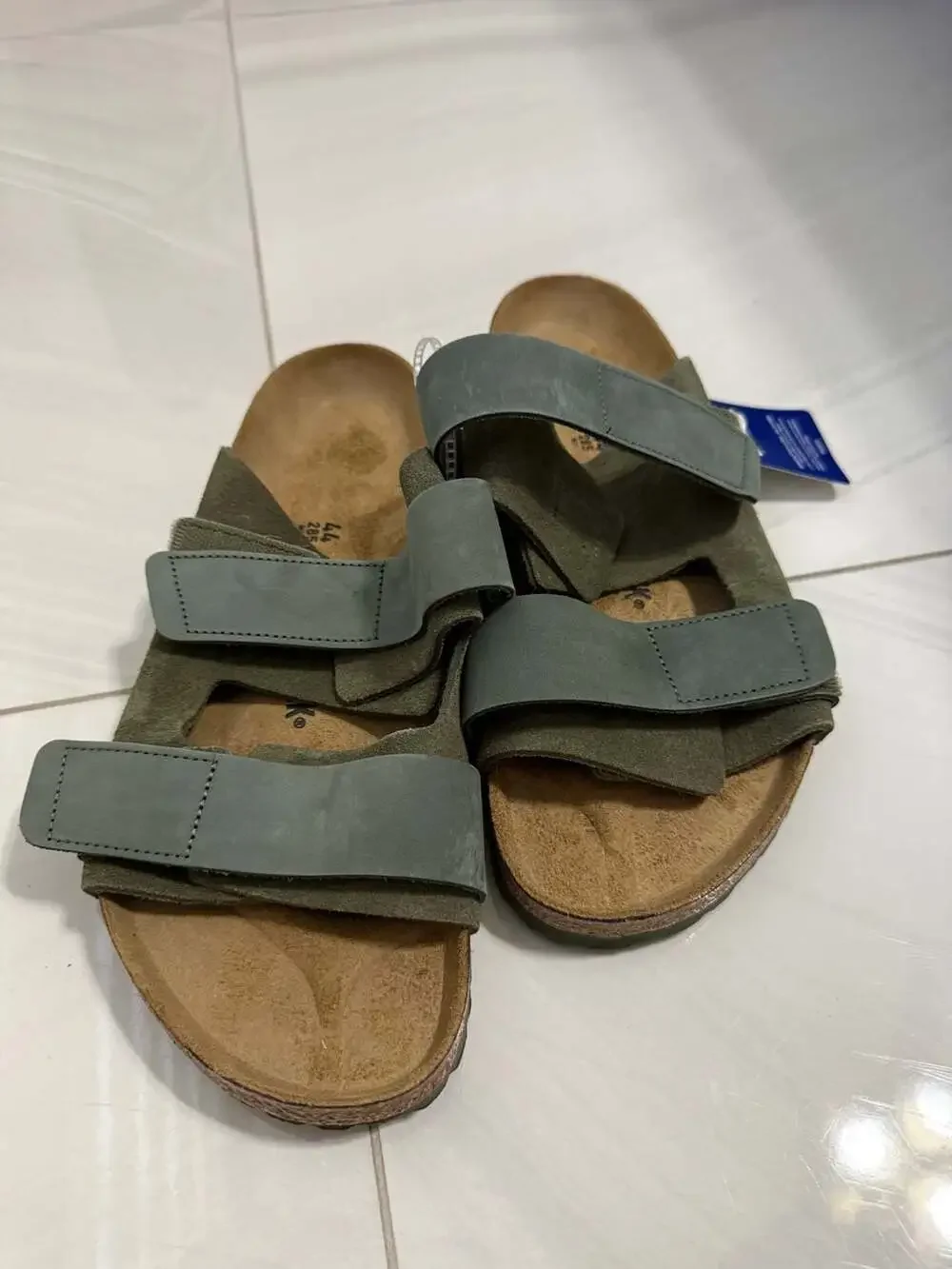 Birkenstock Sandals Sporty Comfort in Nubuck and Suede Leather